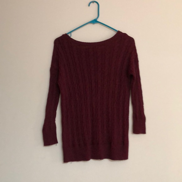 American Eagle red sweater size S - Picture 2 of 3